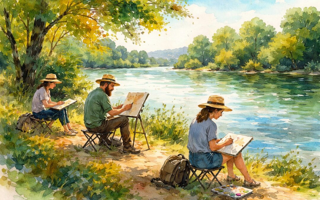 Plein Air in Doaktown