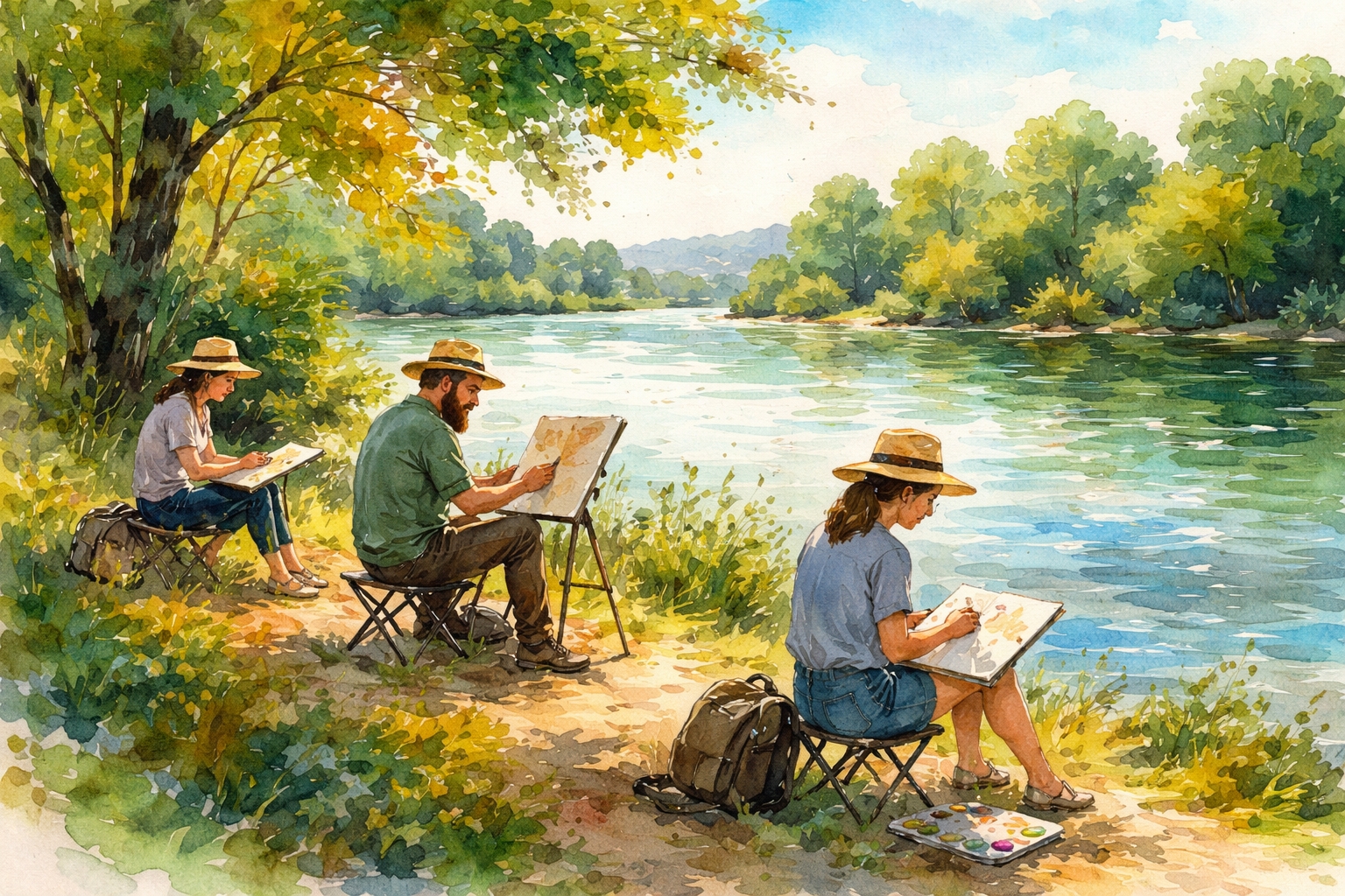 plein air artists 01